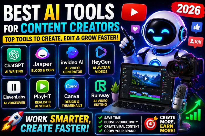 Best AI Tools for Content Creators