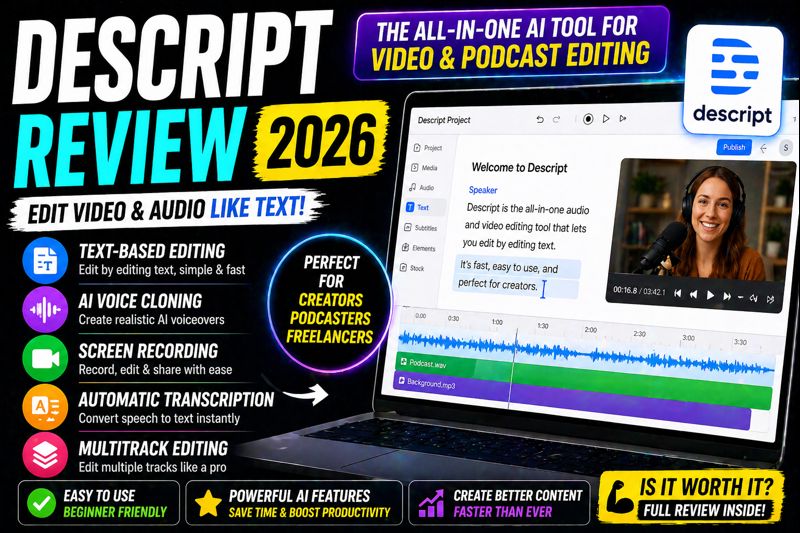 Descript Review 2026