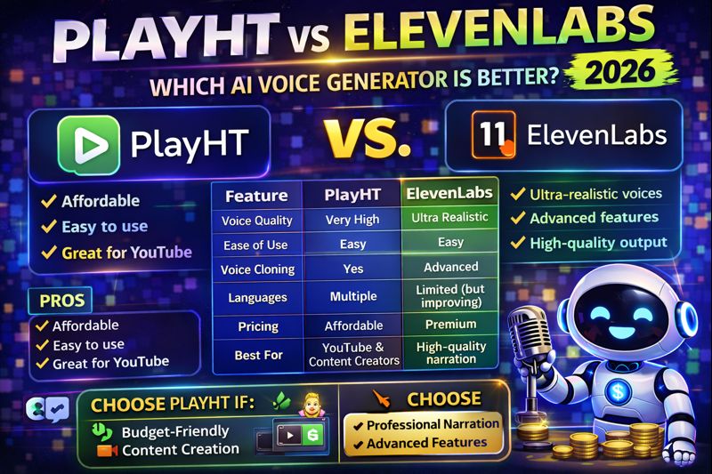 PlayHT vs ElevenLabs