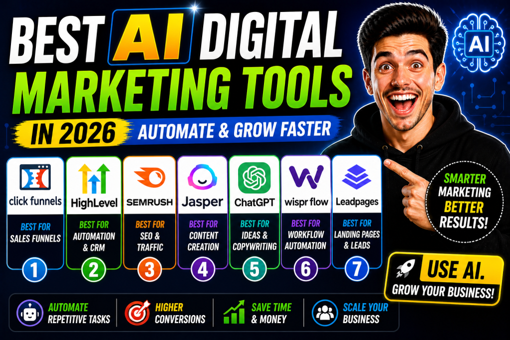 Best AI Digital Marketing Tools 2026