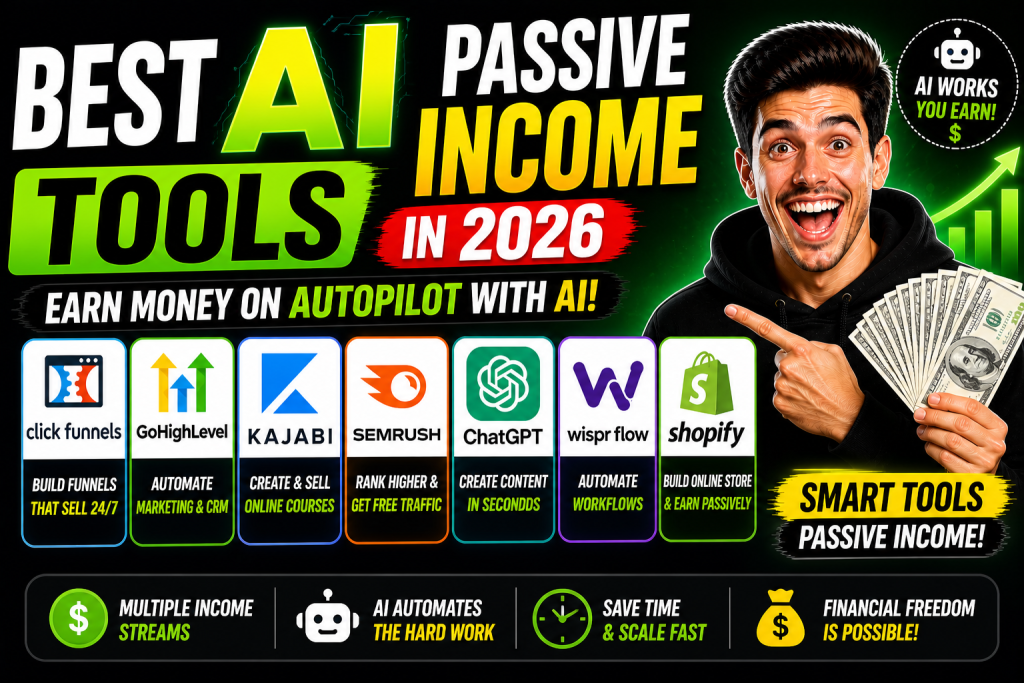 Best AI Passive Income Tools