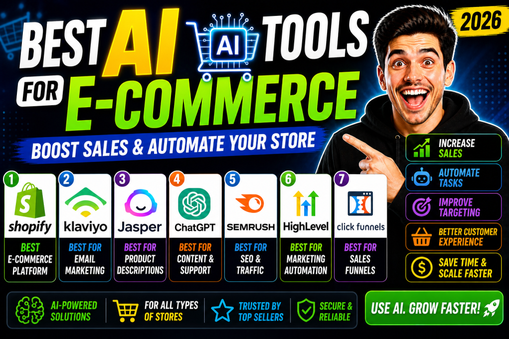 best AI tools for e-commerce