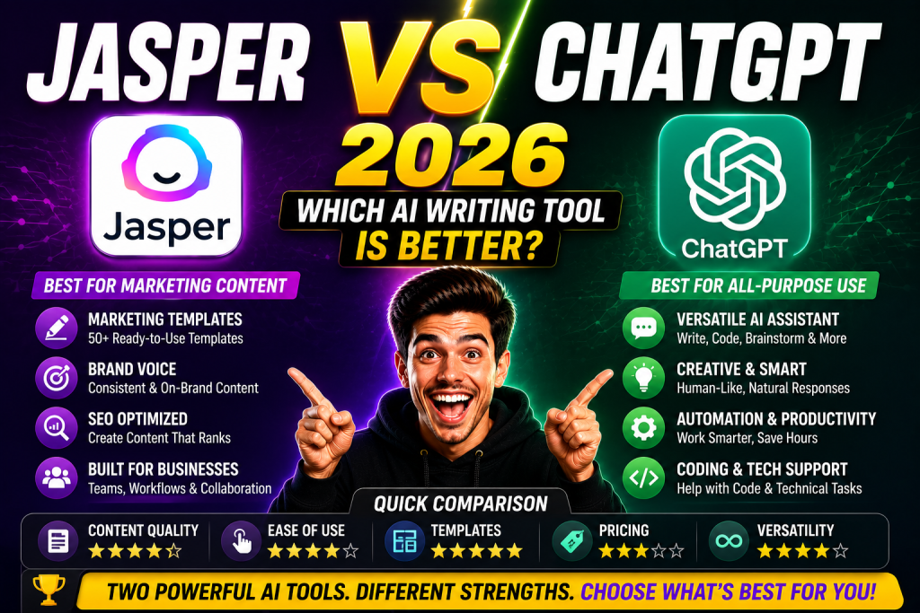 Jasper vs ChatGPT