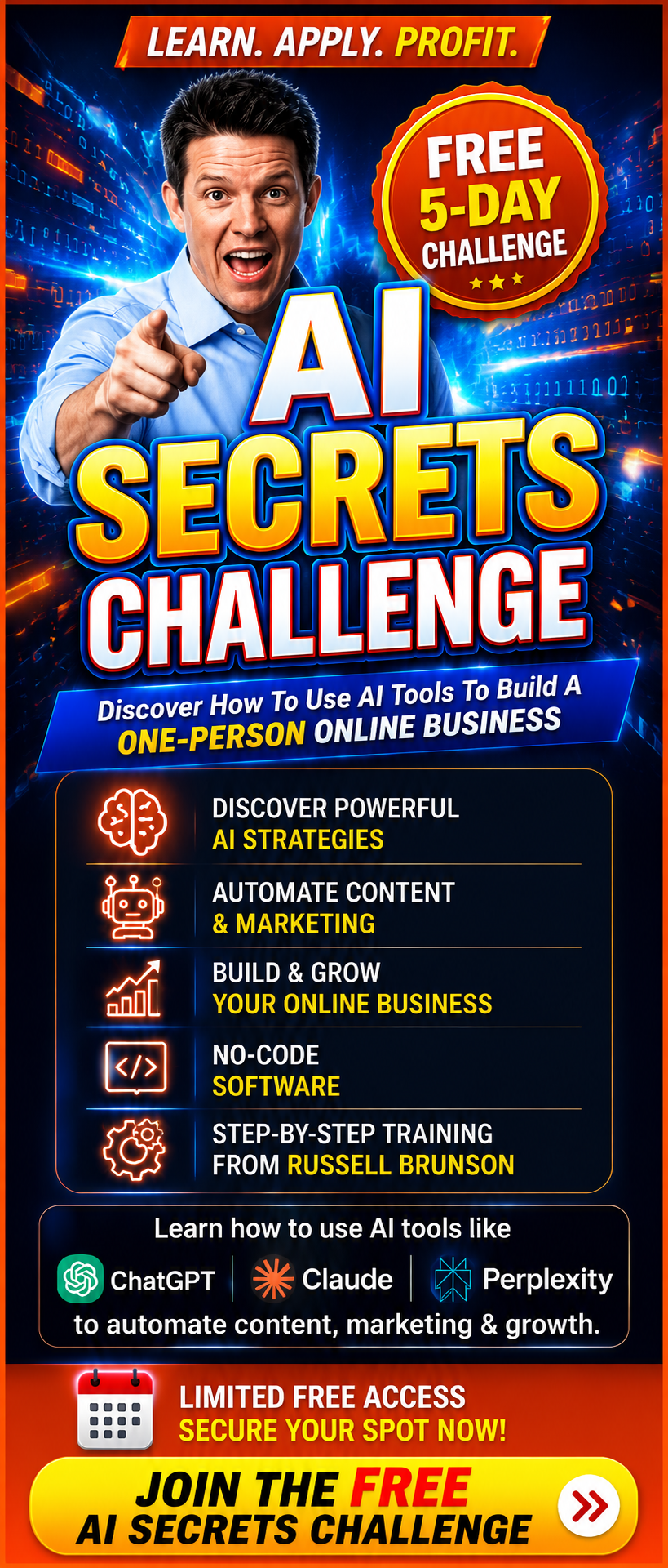 AI Secrets Challenge Free Training